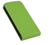 Кожен калъф FLIP FLEXI за Sony Xperia M2 D2303 S50h зелен